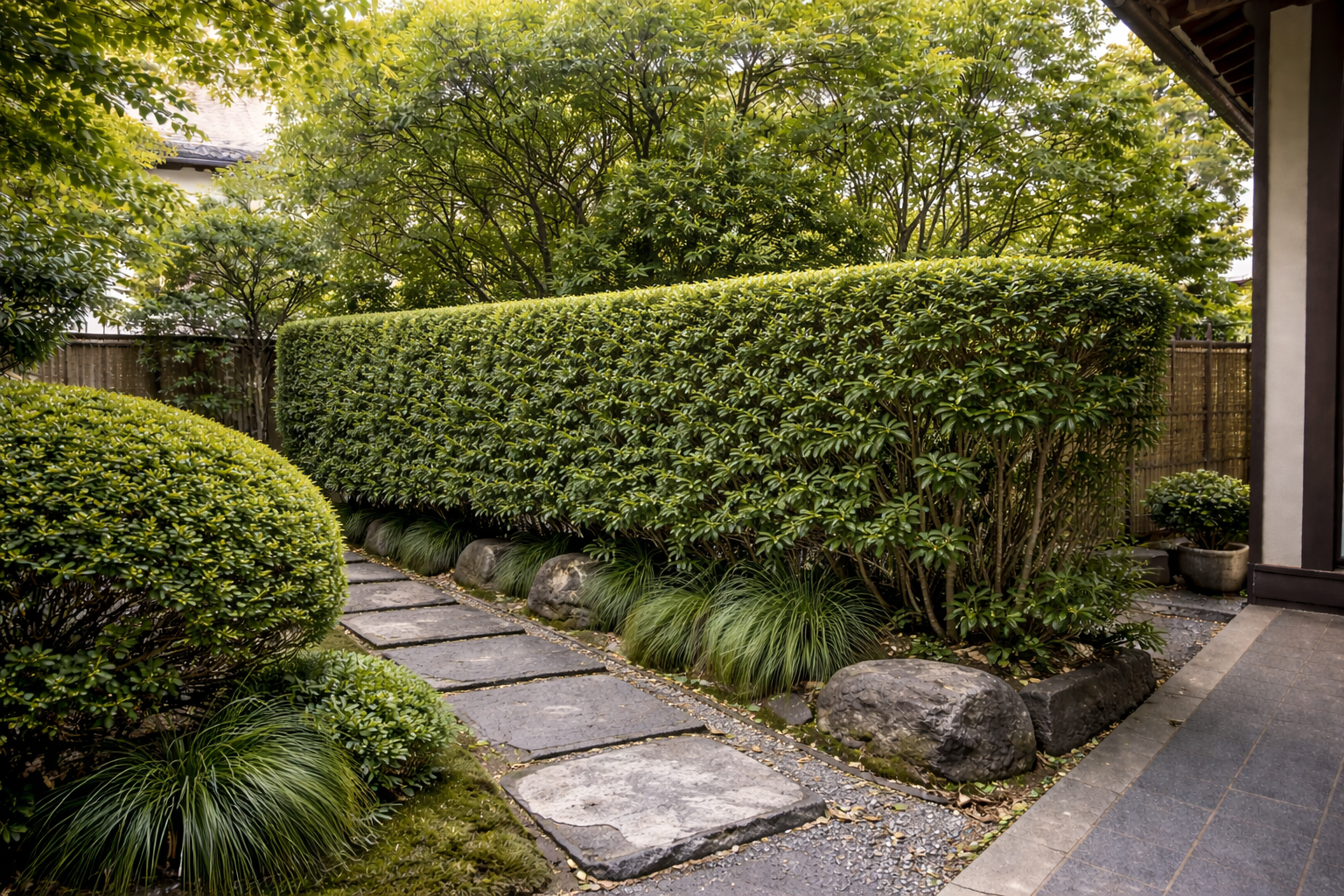 剪定 After｜樹形が整い、すっきりした状態