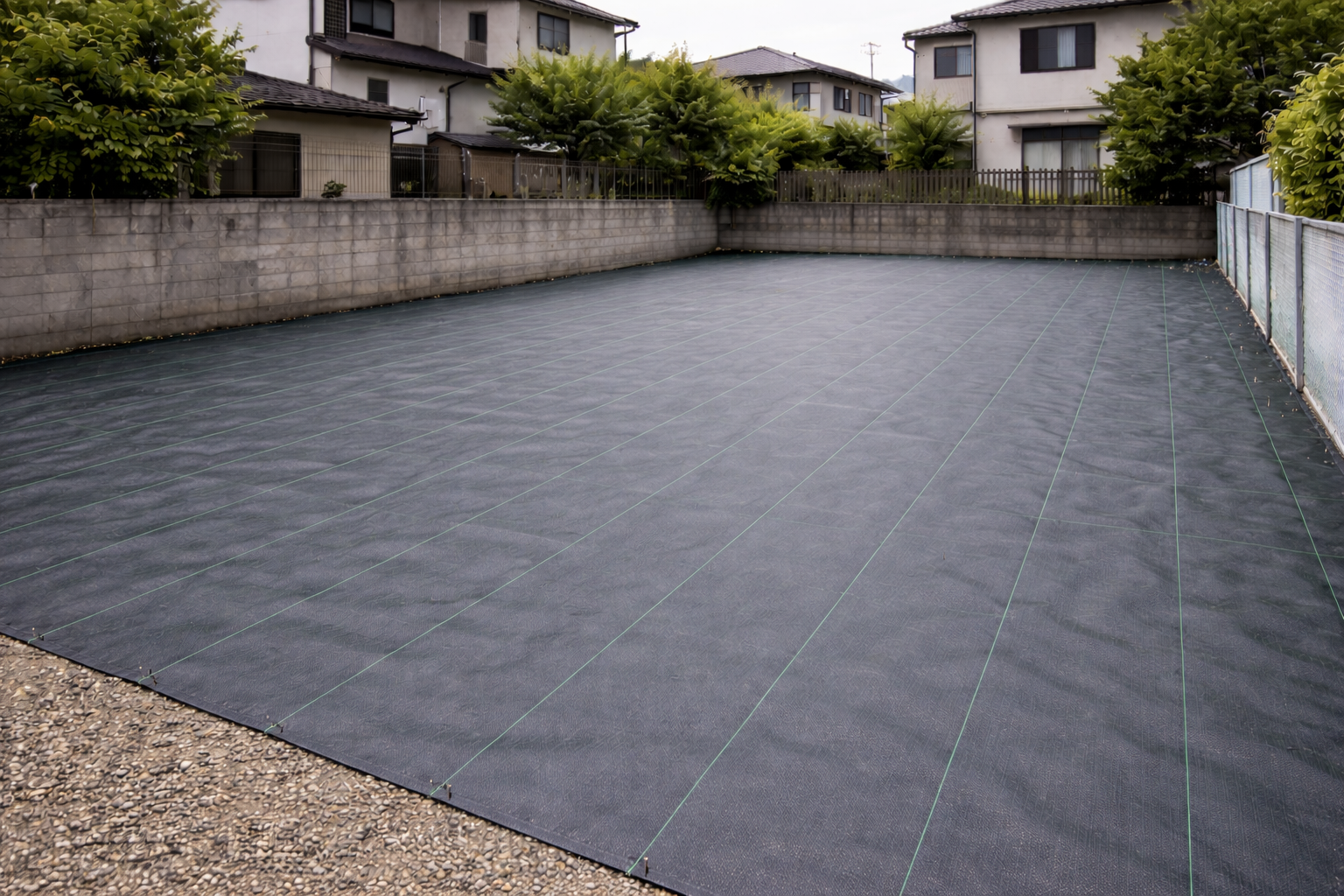 防草シート After｜防草施工後で管理しやすい状態