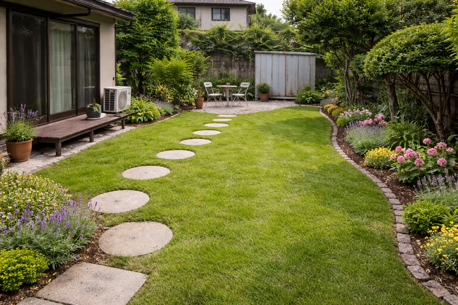 庭づくり After｜整備後で美しくまとまった庭